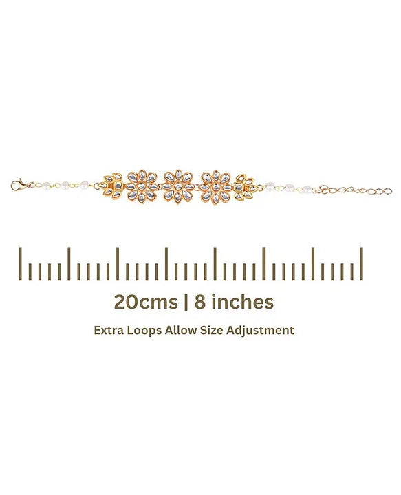 Kundan Stone Ethnic Bracelet