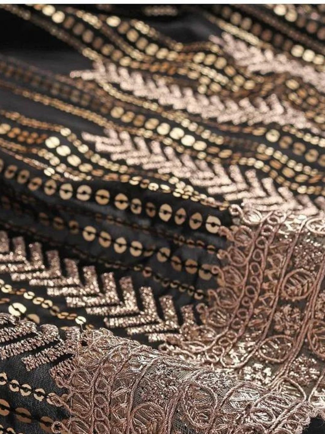 Black - Choli Lehenga & Frill Net Dupatta Set