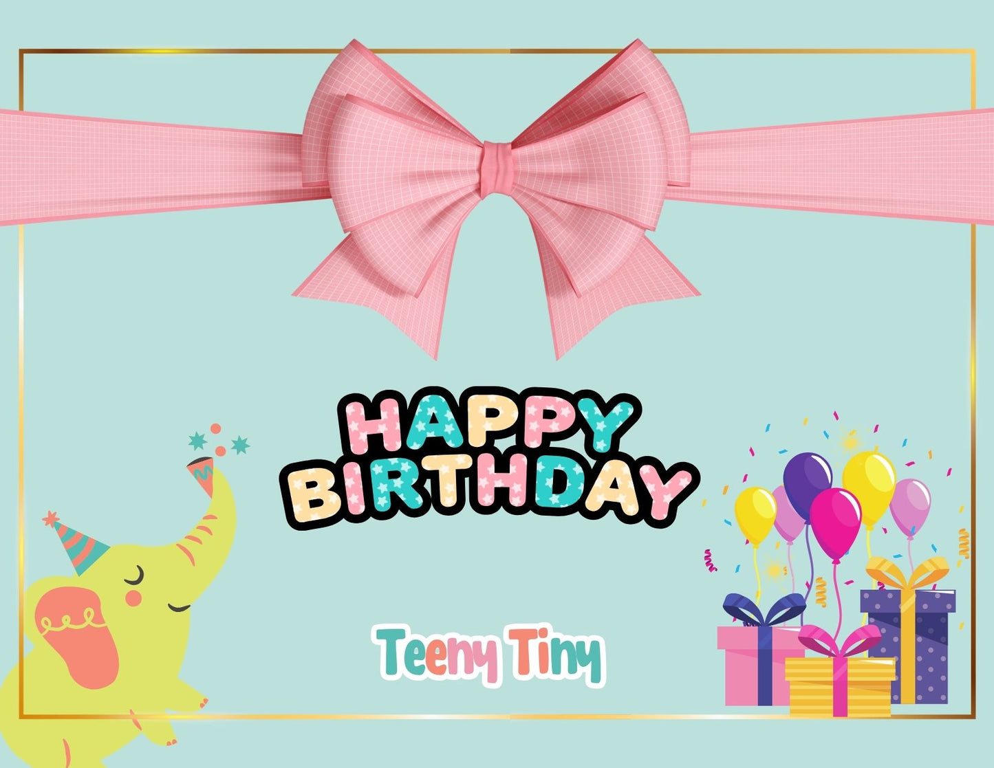 Teeny Tiny Gift Card
