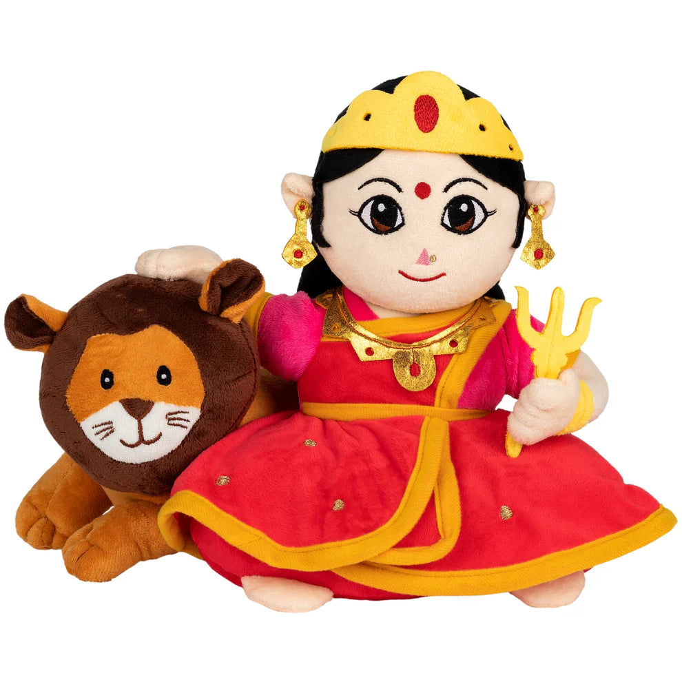 Mantra Chanting Devi Durga (Medium) Musical Soft Plush Toy