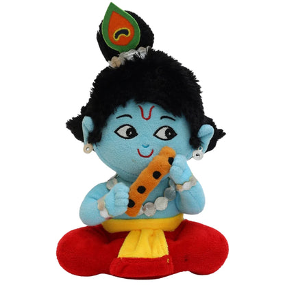 Mantra Chanting Baby Krishna (Small)  Musical Soft Plush Toy