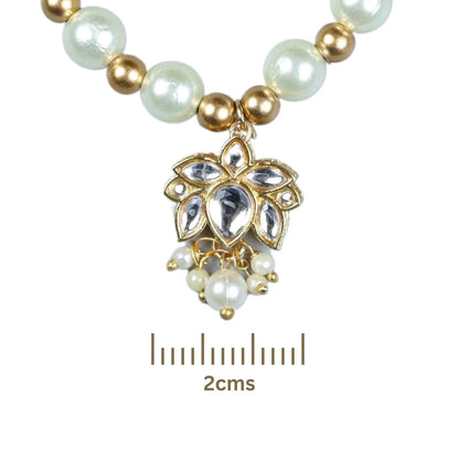 Kundan Stone Ethnic Beaded Bracelet