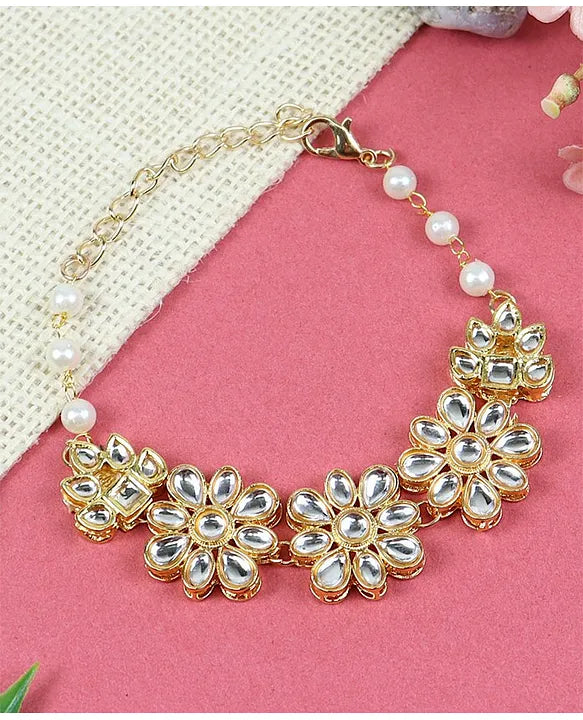 Kundan Stone Ethnic Bracelet