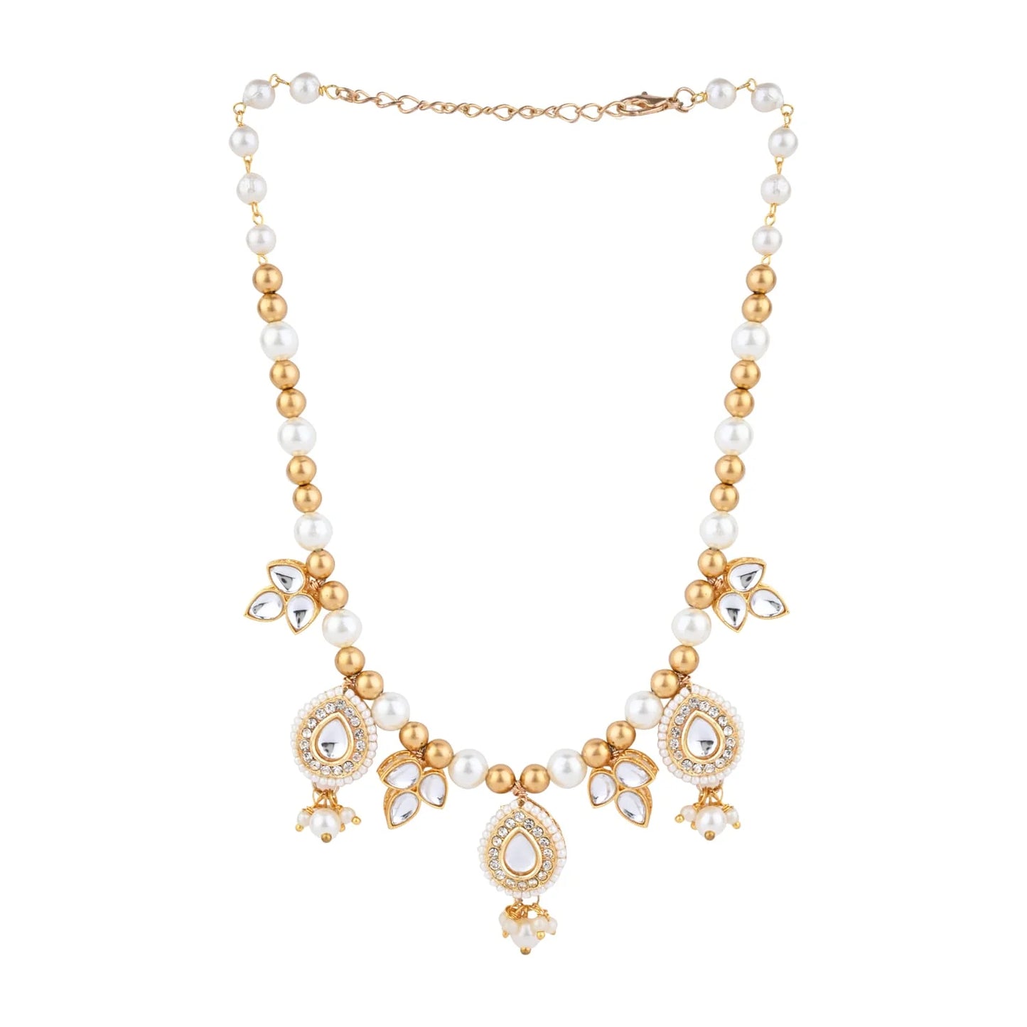 Kundan Stone Ethnic Jewellery Set