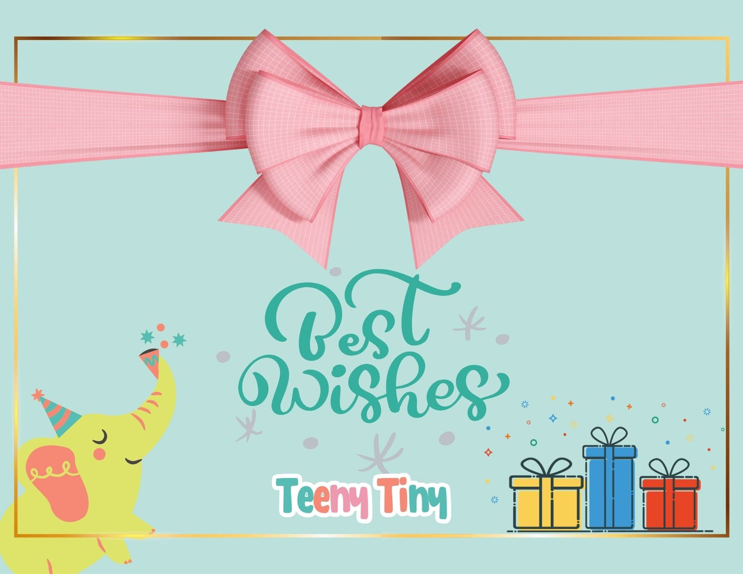 Teeny Tiny Gift Card